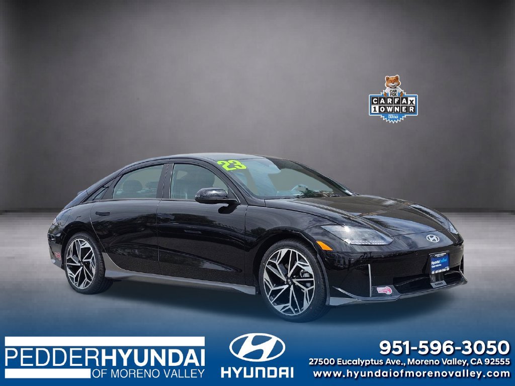 Certified 2023 Hyundai Ioniq 6 SEL w/ Cargo Package RWD image 1