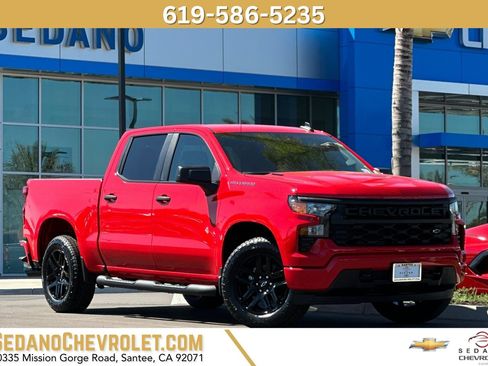 New 2026 Chevrolet Silverado 1500 Custom w/ Turbomax Blackout Package image 1