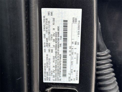 Used 2019 Ford F150 Raptor w/ Equipment Group 802A Luxury image 38