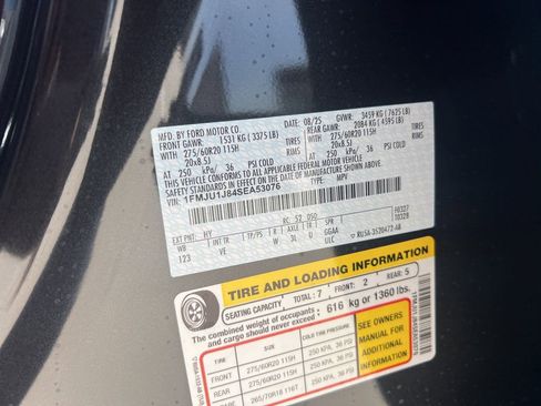 New 2025 Ford Expedition Active AWD/4WD image 25