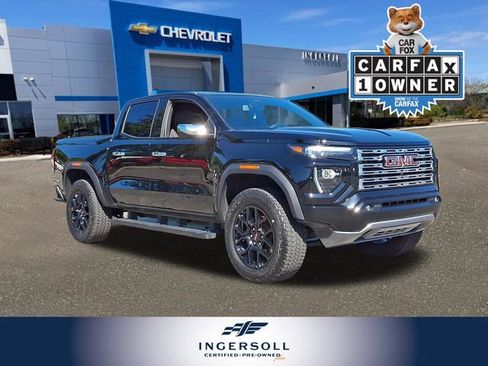Used 2025 GMC Canyon Denali w/ LPO, Denali Black Edition AWD/4WD image 1