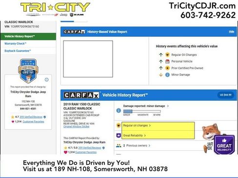 Used 2019 RAM 1500 Classic Warlock image 12