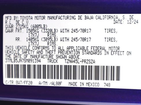 Used 2025 Toyota Tacoma SR5 image 50