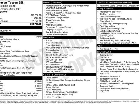 Used 2024 Hyundai Tucson SEL FWD image 32