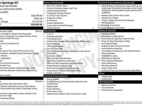 Certified 2022 Kia Sportage EX image 12
