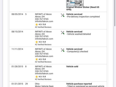 Used 2014 INFINITI QX60 AWD w/ Deluxe Touring Package image 69