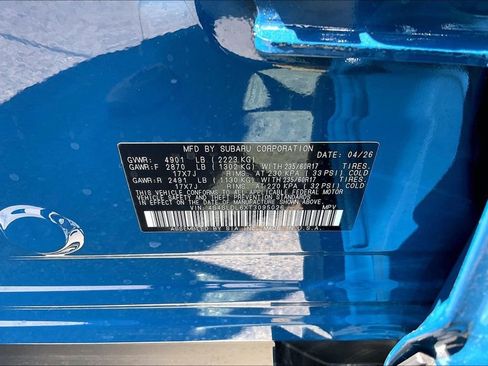 New 2026 Subaru Forester Wilderness AWD/4WD image 16