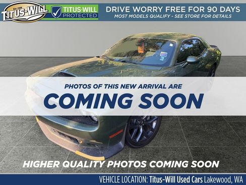 Used 2023 Dodge Challenger R/T w/ Blacktop Package RWD image 3