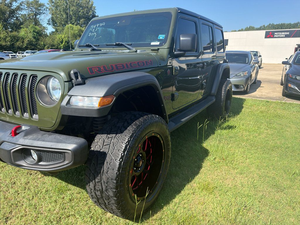 Used 2021 Jeep Wrangler Unlimited Rubicon w/ Safety Group AWD/4WD image 1