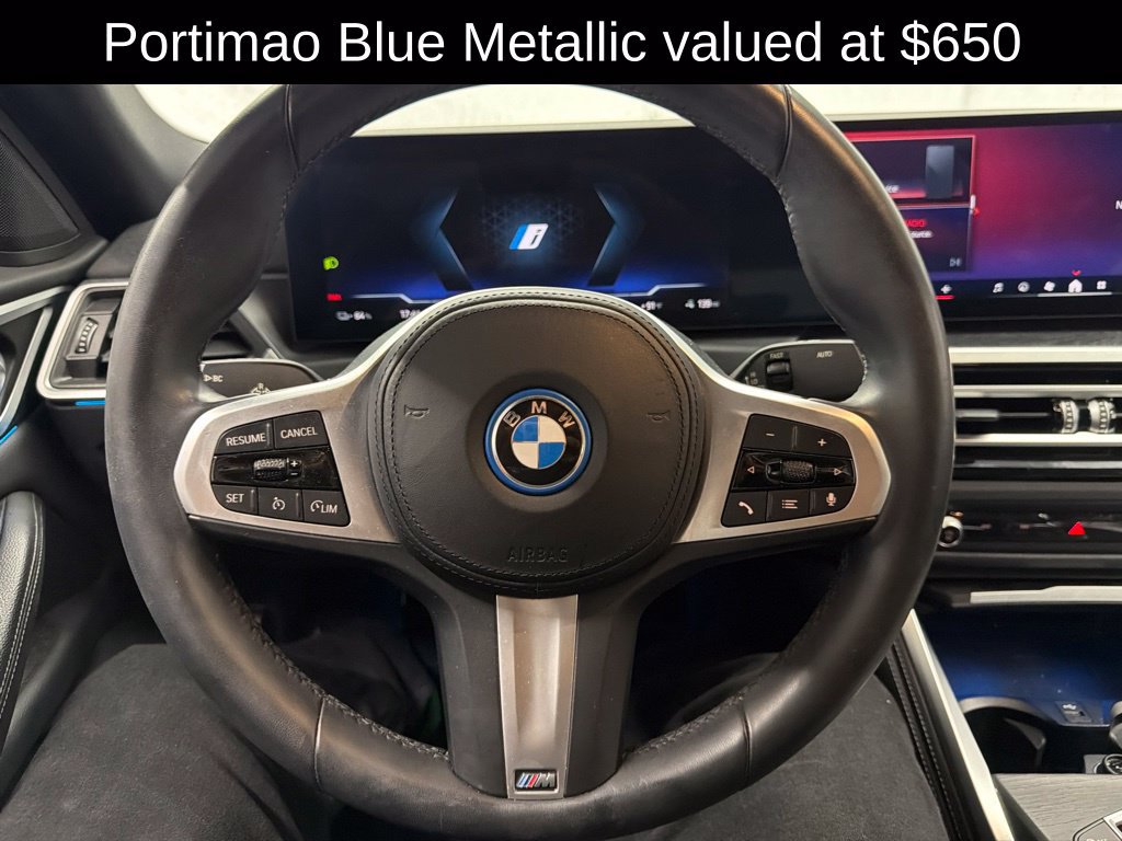 Used 2024 BMW i4 eDrive40 w/ M Sport Package RWD image 8