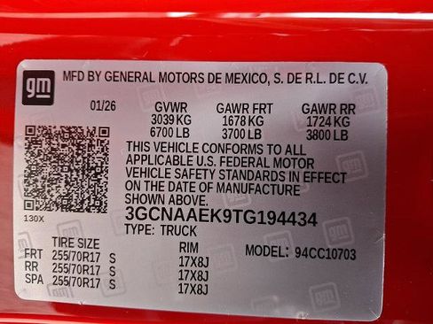 New 2026 Chevrolet Silverado 1500 W/T w/ WT Value Package image 10