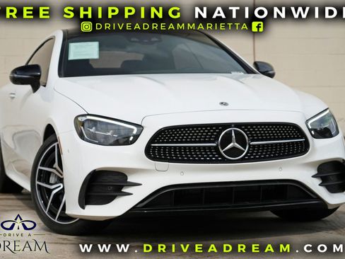 Used 2023 Mercedes-Benz E 450 Coupe w/ AMG Line image 2