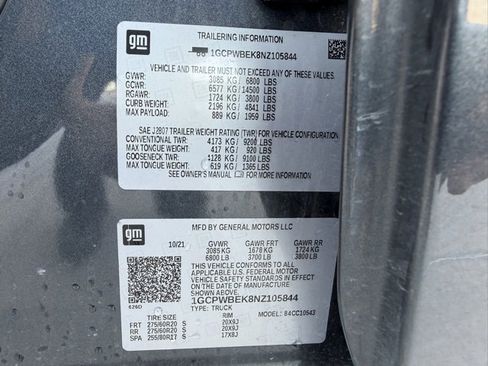 Used 2022 Chevrolet Silverado 1500 Custom image 13