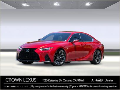 Certified 2023 Lexus IS 350 F Sport w/ Accessory Package