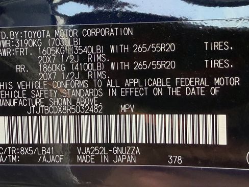 Used 2024 Lexus GX 550 w/ Accessory Package (Z1) AWD/4WD image 15