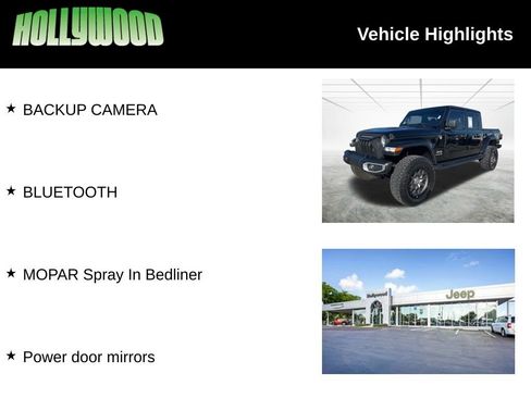 Certified 2022 Jeep Gladiator Overland w/ Popular Equipment Package image 3