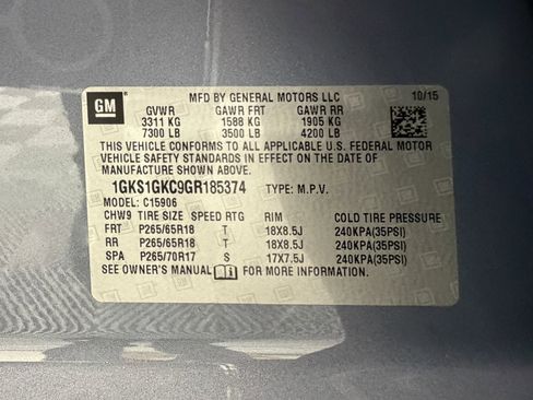 Used 2016 GMC Yukon XL SLT image 16