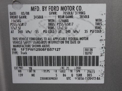 Used 2008 Ford F150 XLT RWD image 15
