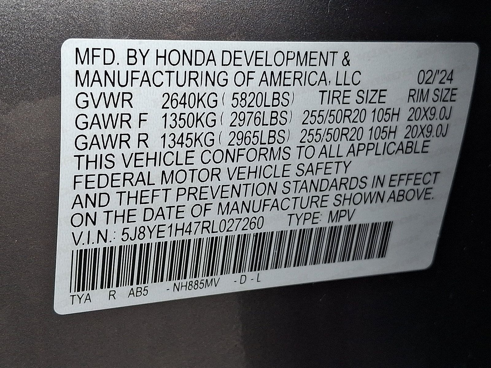 Certified 2024 Acura MDX w/ Technology Package AWD/4WD image 27