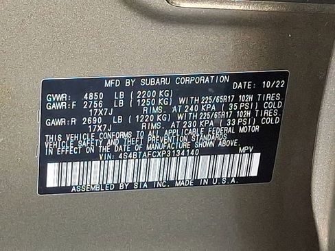 Certified 2023 Subaru Outback Premium image 29