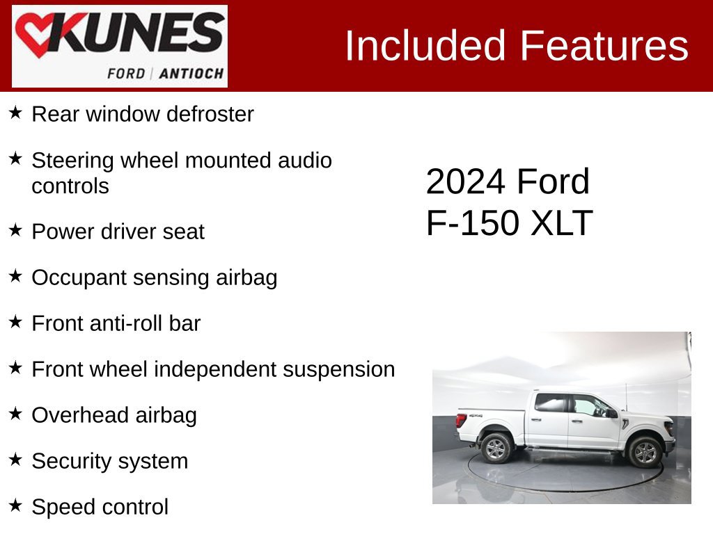 Used 2024 Ford F150 XLT AWD/4WD image 4