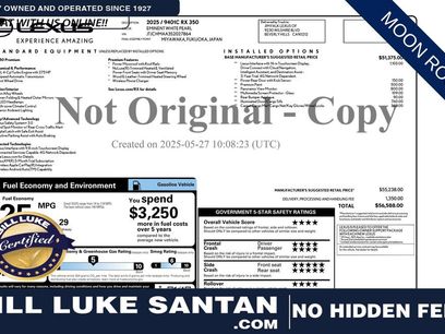 Used 2025 Lexus RX 350 Premium w/ Accessory Package (K3)