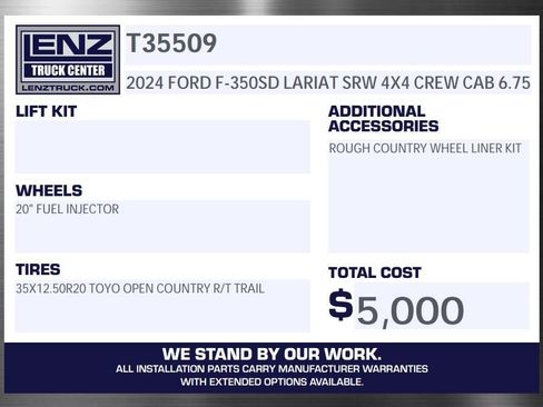 Used 2024 Ford F350 Lariat image 2