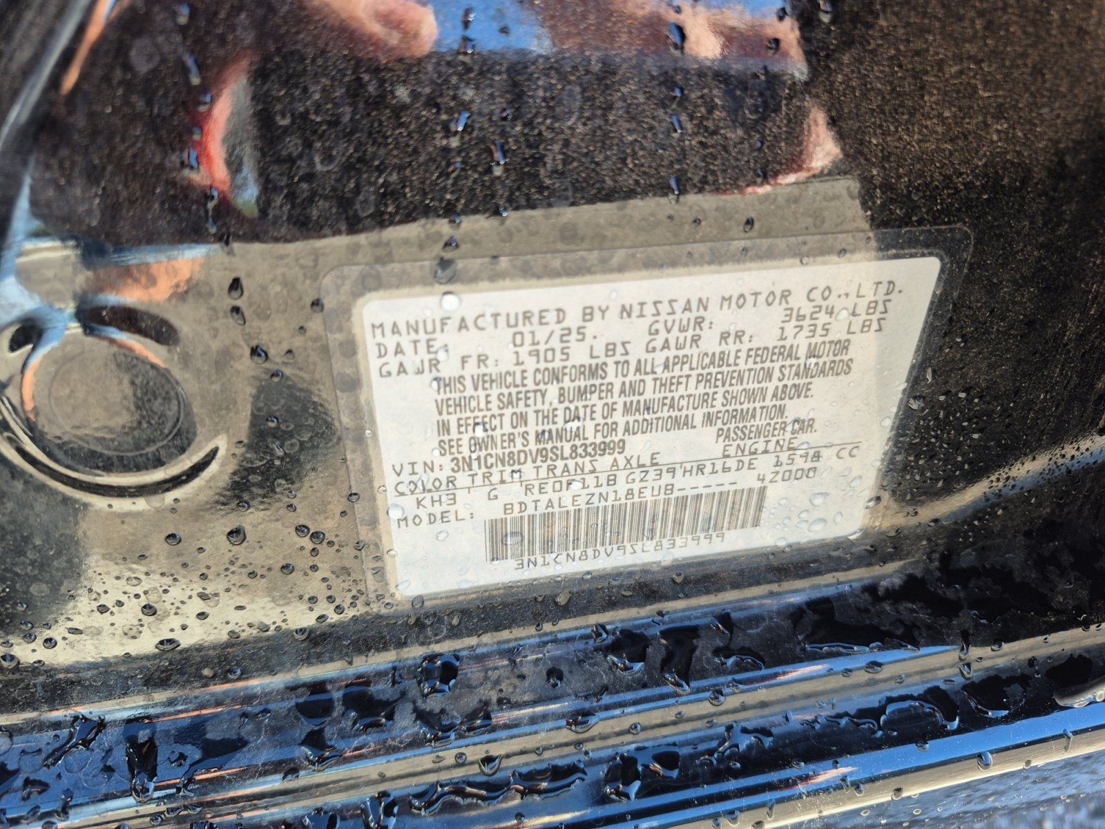Used 2025 Nissan Versa S FWD image 25