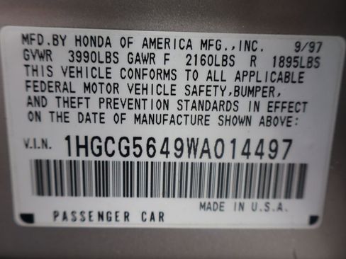 Used 1998 Honda Accord LX image 43