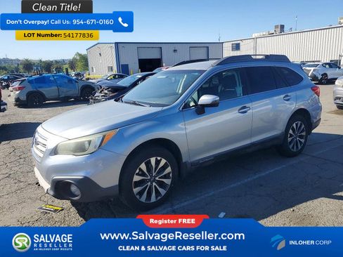 Used 2015 Subaru Outback 2.5i Limited w/ Popular Package #4 AWD/4WD image 1