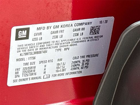 Used 2021 Chevrolet TrailBlazer RS w/ Sun and Liftgate Package FWD image 32