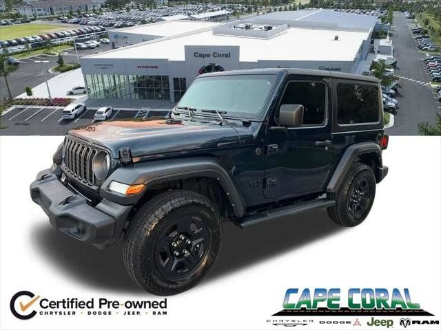 Certified 2025 Jeep Wrangler Sport AWD/4WD 360° Tour
