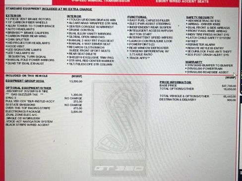 Used 2016 Ford Mustang Shelby GT350R w/ GT350R Equipment Group 920A image 27