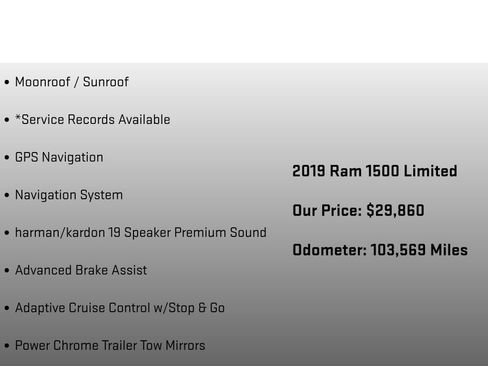 Used 2019 RAM 1500 Limited image 24