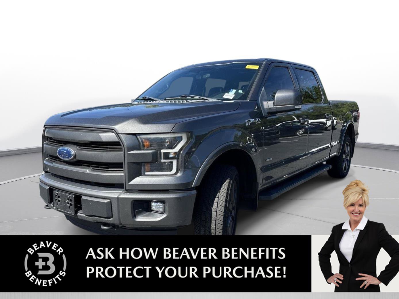 Used 2015 Ford F150 Lariat w/ Equipment Group 501A Mid AWD/4WD image 1
