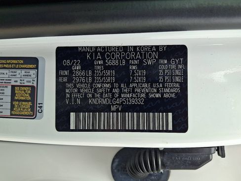Certified 2023 Kia Sorento SX Prestige w/ Panoramic Sunroof Package AWD/4WD image 25