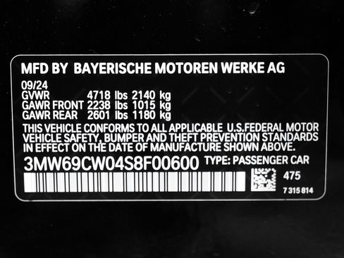 Used 2025 BMW 330i Sedan w/ Convenience Package RWD image 75