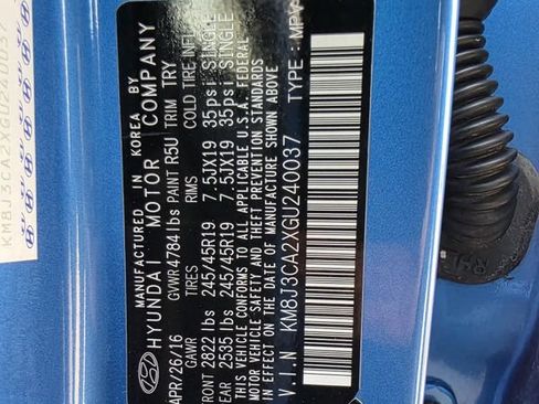 Used 2016 Hyundai Tucson Limited w/ Option Group 03 AWD/4WD image 35
