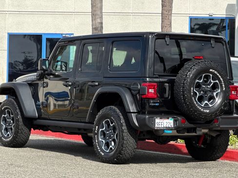 Used 2023 Jeep Wrangler Unlimited Rubicon 4xe w/ Safety Group image 3