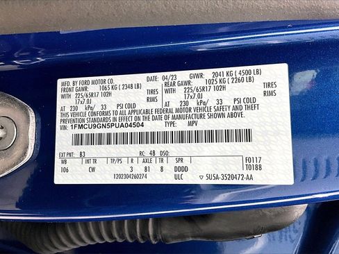 Certified 2023 Ford Escape Active image 35