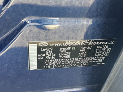 Used 2022 Hyundai Santa Fe SEL w/ Convenience Package FWD image 30