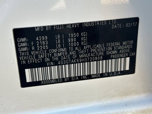 Used 2017 Subaru Impreza 2.0i Sport AWD/4WD image 52
