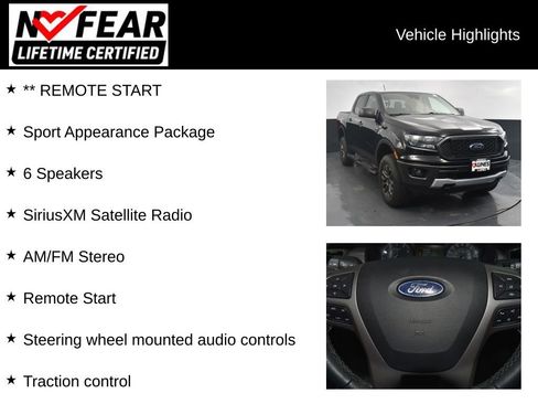 Used 2022 Ford Ranger XLT w/ Equipment Group 301A Mid image 2
