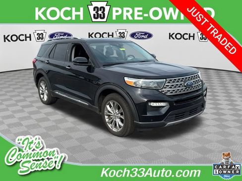 Used 2021 Ford Explorer Limited w/ Equipment Group 301A AWD/4WD image 1