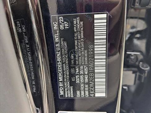 Certified 2023 Mercedes-Benz EQS 450+ 4MATIC SUV image 15