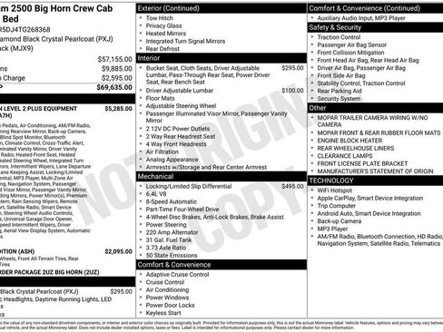 New 2026 RAM 2500 Big Horn AWD/4WD image 4