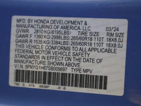 Used 2025 Honda Pilot TrailSport image 40