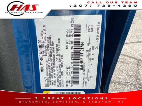 Used 2020 Ford Fusion S FWD image 16