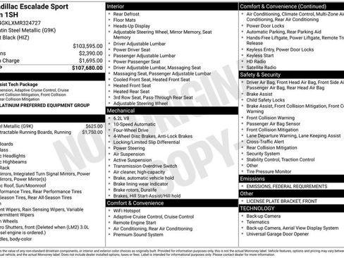 Used 2021 Cadillac Escalade Sport Platinum image 6