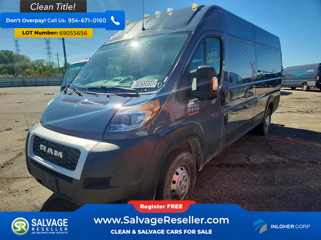 Used 2021 RAM ProMaster 3500 FWD image 1